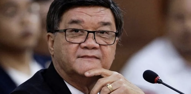 Itinanggi ng dating Kalihim ng Katarungan na si Vitaliano Aguirre II ang pagkakasangkot sa kampanya kontra droga ni Rodrigo Duterte